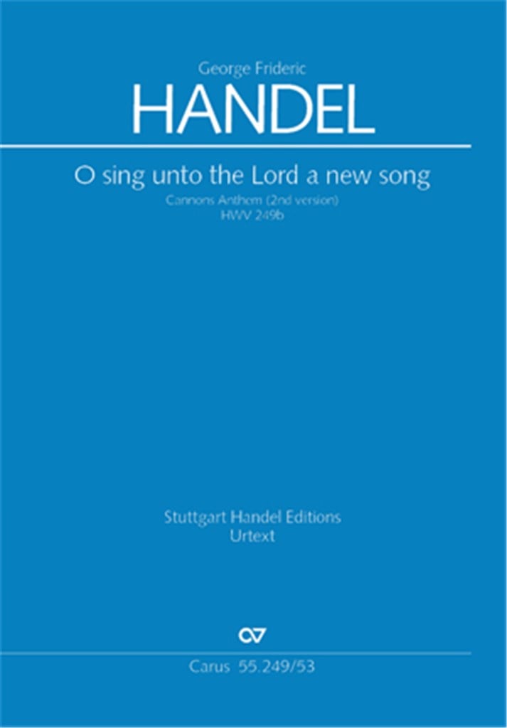 O sing unto the Lord a new song